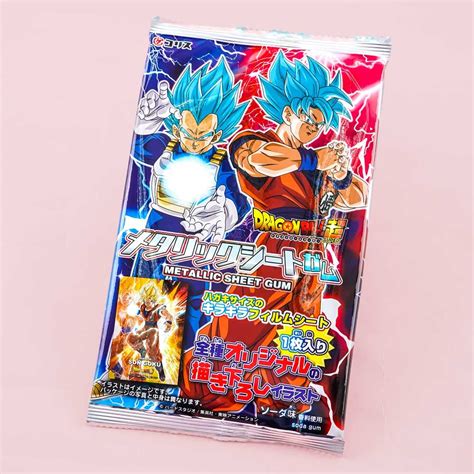 dragon ball super metallic sheet gum|Dragon Ball Super Metallic Sheet Gum – Blippo .